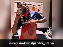 Krunal Pandya Shows His Battle Scars After Match-Winning 73 Against Mumbai Indians