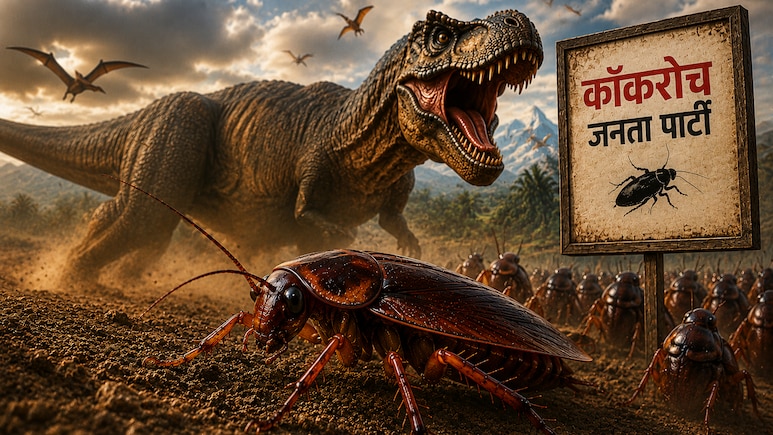 कॉकरोच जनता पार्टी से चर्चा में तिलचट्टे, डायनासोर से भी पुराना है इतिहास, 35 करोड़ साल से कर रहे 'राज', कहानी जान लीजिए
