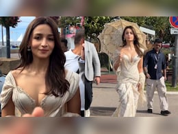 Alia Bhatt Channels Her Inner Desi Girl In A Saree-Inspired Gown And A Nose Ring On Day 2 Of Cannes 2026