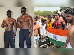 अमेरिका के फिटनेस इन्फ्लूएंसर Ashton Hall ने MP के डाकिए पर की पैसों की बारिश, THAR दिलवाई, अब देंगे $50,000