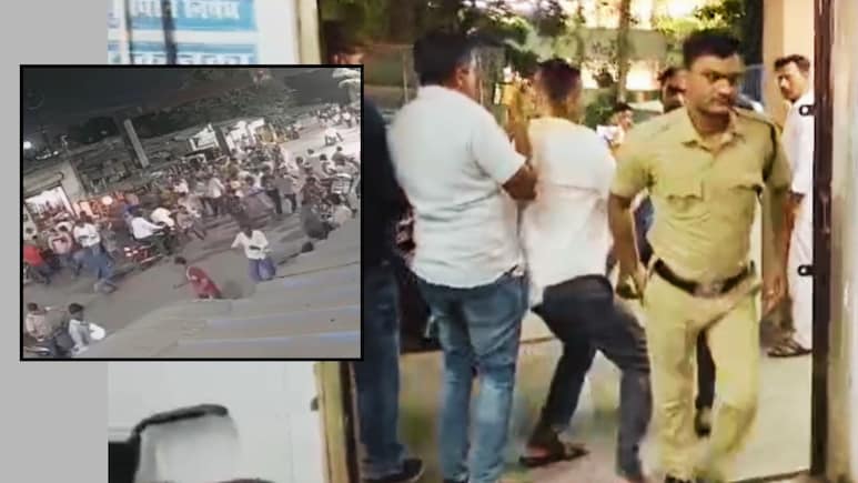 Ulhasnagar News : चौकात बघ्यांची मोठी गर्दी अन् अचानक बंदुकीचा आवाज, लोक सैरावैरा पळाले; दोघांचा जागीच मृत्यू