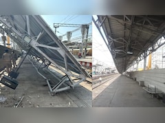 लखनऊ चारबाग स्टेशन पर बड़ा हादसा, प्लेटफॉर्म 5 पर गिरा टिन शेड, तीन यात्री घायल