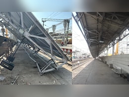 लखनऊ चारबाग स्टेशन पर बड़ा हादसा, प्लेटफॉर्म 5 पर गिरा टिन शेड, तीन यात्री घायल