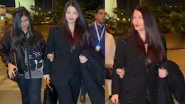 Watch: Aishwarya Rai Twins With Aaradhya In Black As She Leaves For Cannes Film Festival