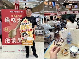 Video: 'Secret Classroom Eating' Contest At Chinese Mall Brings Back School Memories