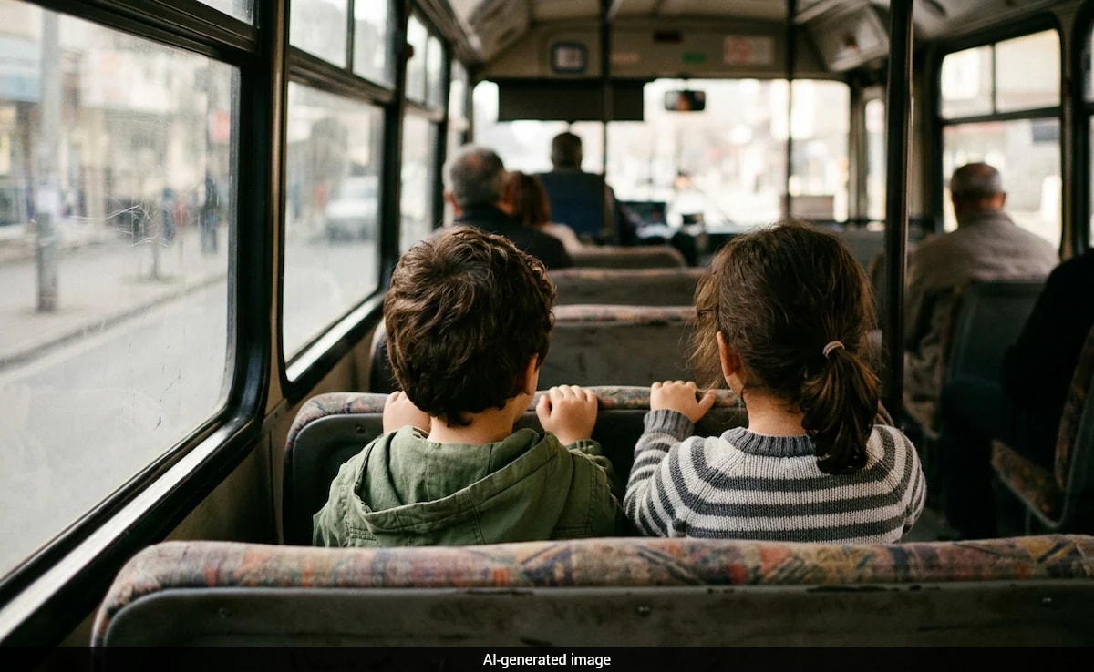 'They Don't Have Parents': Woman Elopes With Lover, Leaves Children On A Bus