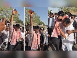 रविंद्र भाटी ने खुद पर पेट्रोल डाल की आत्मदाह की कोशिश, काफिला रोके जाने पर हुआ बवाल