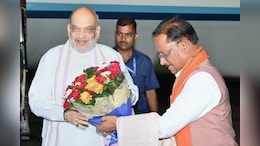 छत्तीसगढ़: भगवान राम के ननिहाल पहुंचे केंद्रीय गृहमंत्री अमित शाह, सीएम विष्णु देव साय ने किया स्वागत