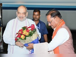 छत्तीसगढ़: भगवान राम के ननिहाल पहुंचे केंद्रीय गृहमंत्री अमित शाह, सीएम विष्णु देव साय ने किया स्वागत