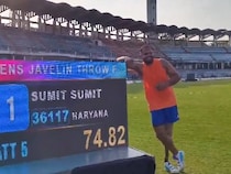Indias Para-Javelin Star Sumit Antil Scripts History, Betters His Own World Record With 74.82m Throw