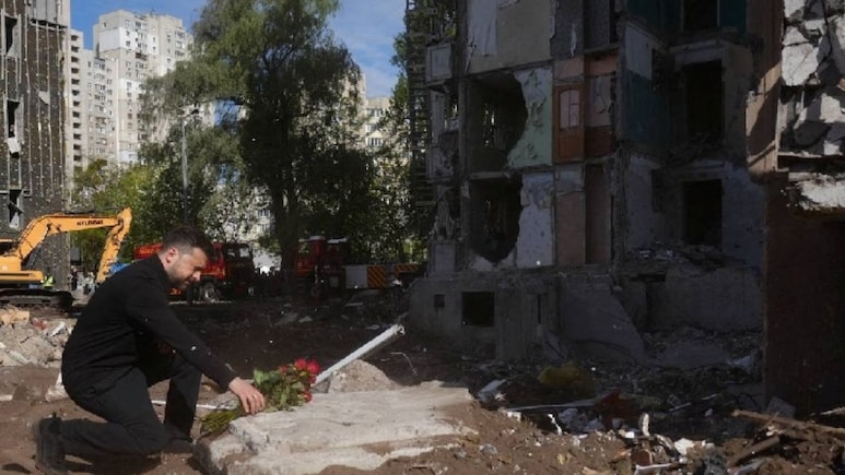 Russian Missile Attack On Kyiv Apartment Building Kills 24