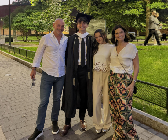 Stranger Things Star Noah Schnapp Earns Ivy League Degree, Celebrates Graduation With Family