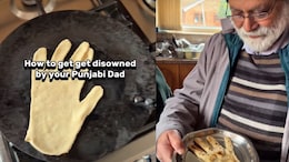 Punjab Creator Serves Hand-Shaped Roti To Dad Asking <i>'Thappad Khana?'</i> His Reaction Is Priceless
