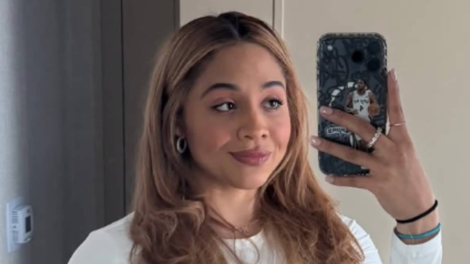 DeAaron Fox Wife Recee Shows Off Game Day Look As San Antonio Spurs Reach The NBA Finals