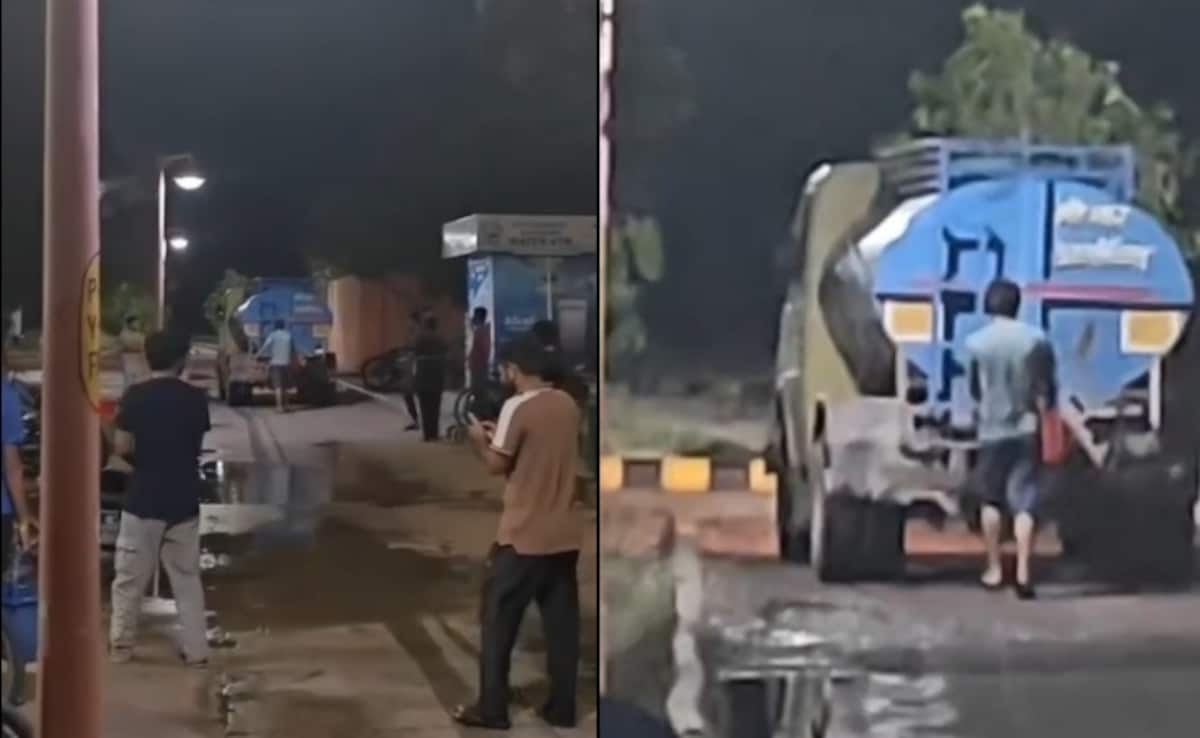 IIT जोधपुर में पानी के लिए टैंकर के पीछे दौड़ते रहे छात्र,  VIDEO वायरल होते ही मचा हड़कंप