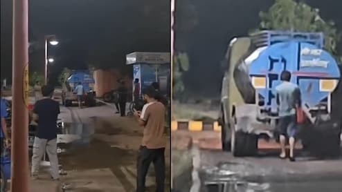 IIT जोधपुर में पानी के लिए टैंकर के पीछे दौड़ते रहे छात्र,  VIDEO वायरल होते ही मचा हड़कंप