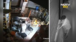 Badlapur News: आली लहर केला कहर! मध्यरात्री चोरट्यांनी वाईन शॉप फोडले, महागडी दारू गटकली Video Viral