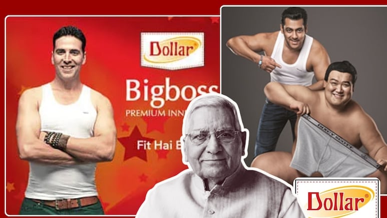 अंडरवियर को दिया 'डॉलर' नाम, अक्षय-सलमान से प्रचार करवाया और खड़ा कर डाला 1,700 करोड़ का बिजनेस एंपायर
