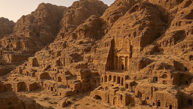 5 Incredible Ancient Cities Built Into Mountains Around The World