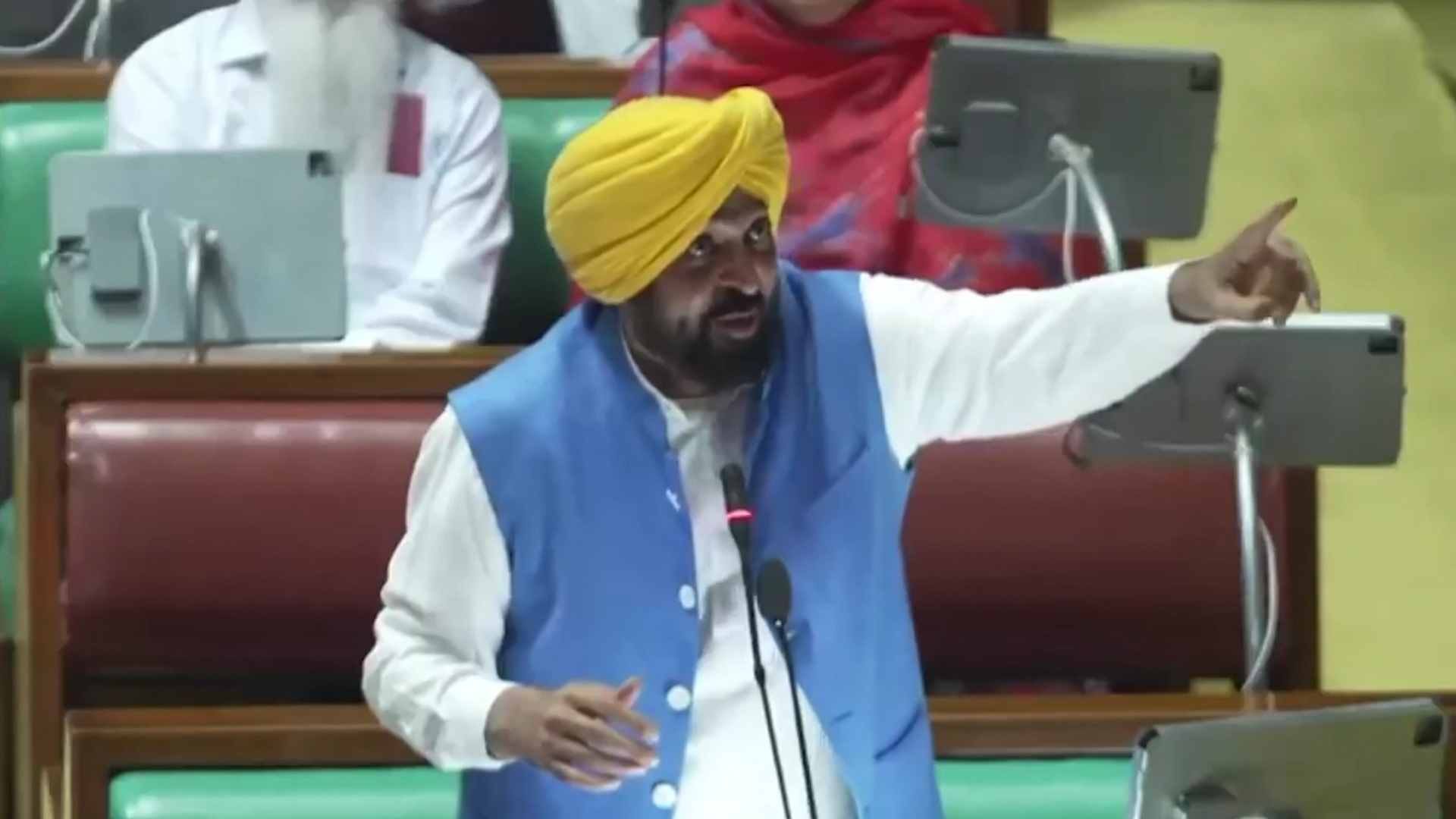 'Conduct Alcohol Test': Opposition Corners Punjab CM Bhagwant Mann In Assembly