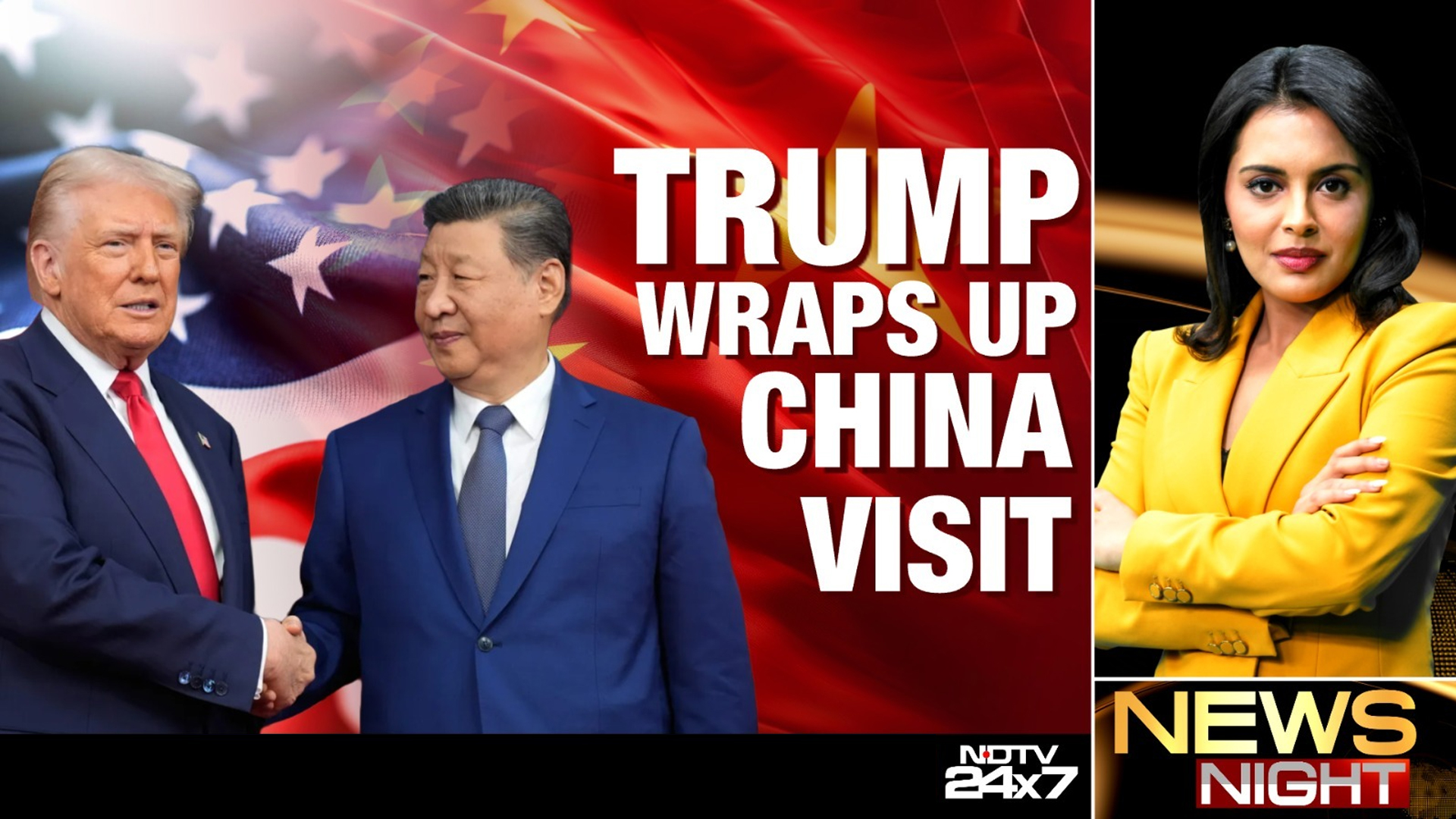 Trump's Beijing Visit Ends With 'Bin Order' For Chinese-Issued Items