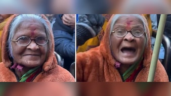 केदारनाथ में दिखा 73 साल की 'दादी' का दम: न घोड़ा लिया न पालकी, हर-हर महादेव बोलते हुए पहुंच गईं बाबा के दर