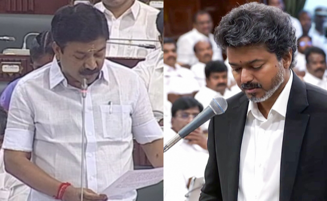 Tamil Nadu Government Formation LIVE Updates: AIADMK's CV Shanmugam Faction Announces Support To Vijay's TVK