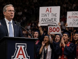 Former Google CEO Gets Booed For Talking About AI At Graduation Ceremony