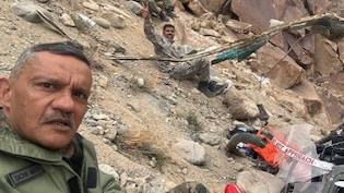 3 Army Officers Survive Chopper Crash In Leh, Major General Then Clicks Selfie