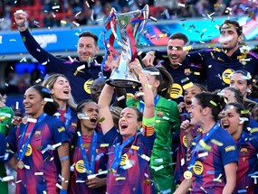 Barcelona Rout OL Lyonnes 4-0 To Clinch 4th UEFA Womens Champions League Title