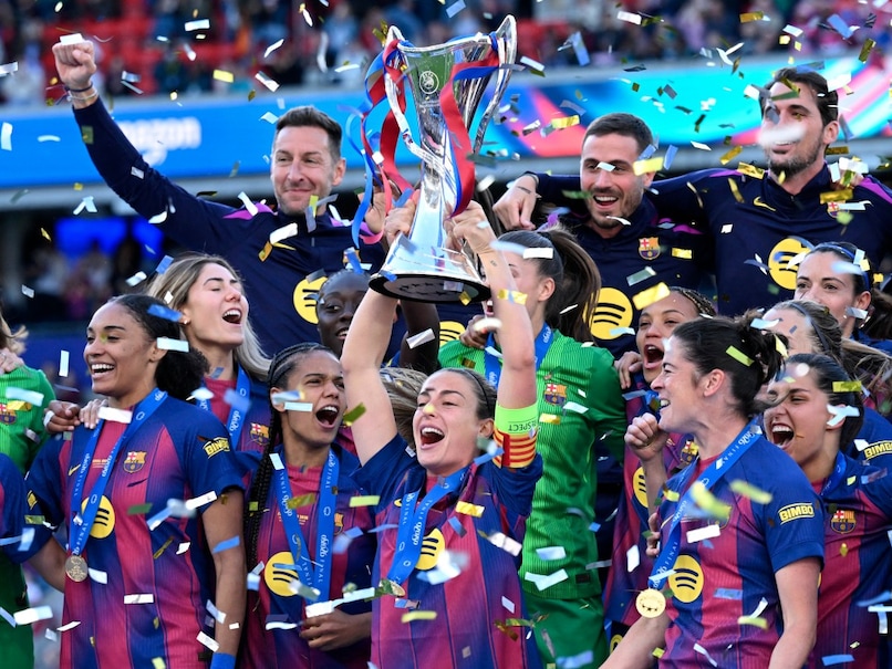 Barcelona Rout OL Lyonnes 4-0 To Clinch 4th UEFA Women's Champions League Title