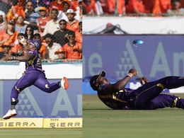 Watch: KKR Star Breaks Sunglasses While Taking One-Handed Blinder To Dismiss SRH's Heinrich Klaasen