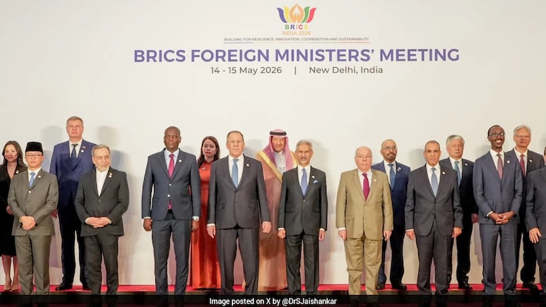 BRICS Demands Gaza Truce, Slams Tariffs At New Delhi Foreign Ministers' Meet