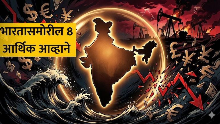 Economic Crisis: फक्त पेट्रोल-डिझेल नाही, भारतासमोर आहेत 8 मोठी आर्थिक आव्हाने; तज्ज्ञांनी दिला इशारा