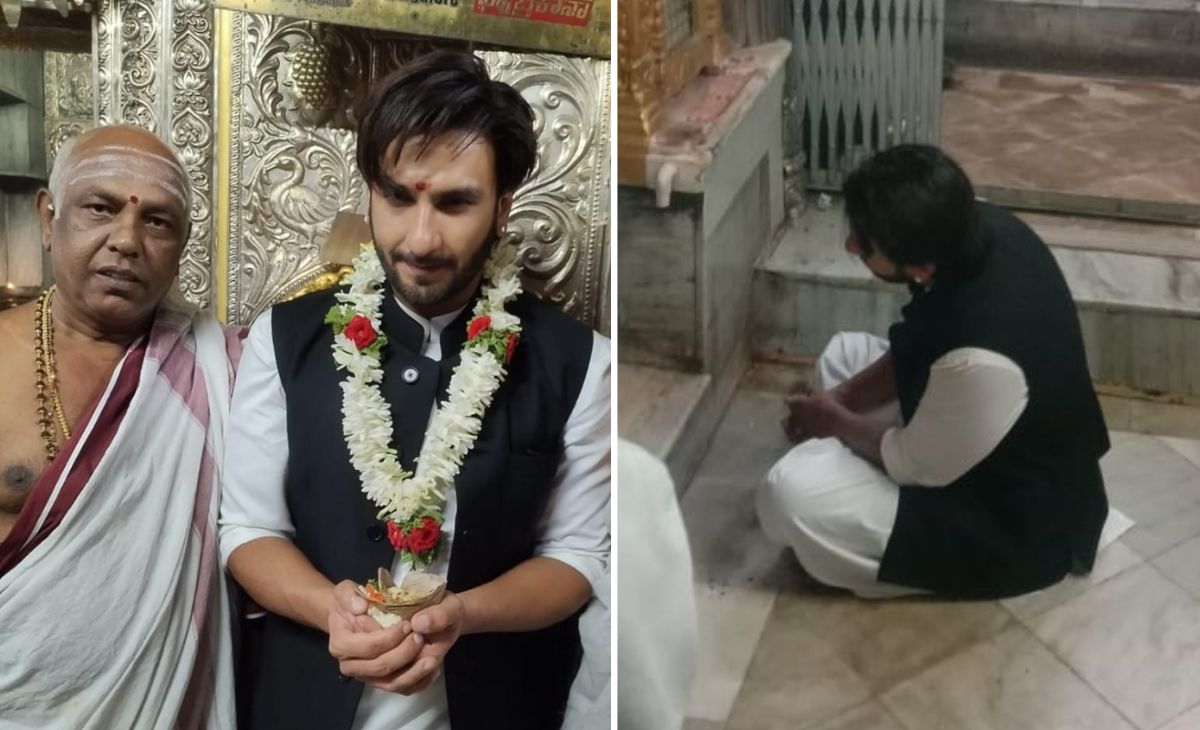 Don-3 पर फरहान संग विवाद के बीच ये किस मंदिर में पहुंचे रणवीर सिंह? देवी के दर पर पालथी मारे बैठे आए नजर