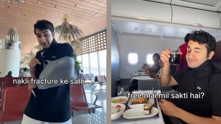 'Shame On You, This Is Fraud': Influencer Slammed For Faking Injury To Get Business Class Upgrade