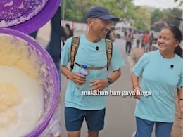 Viral Video: Middle-Aged Couple Churns Butter While Running, And The Internet Is Shocked