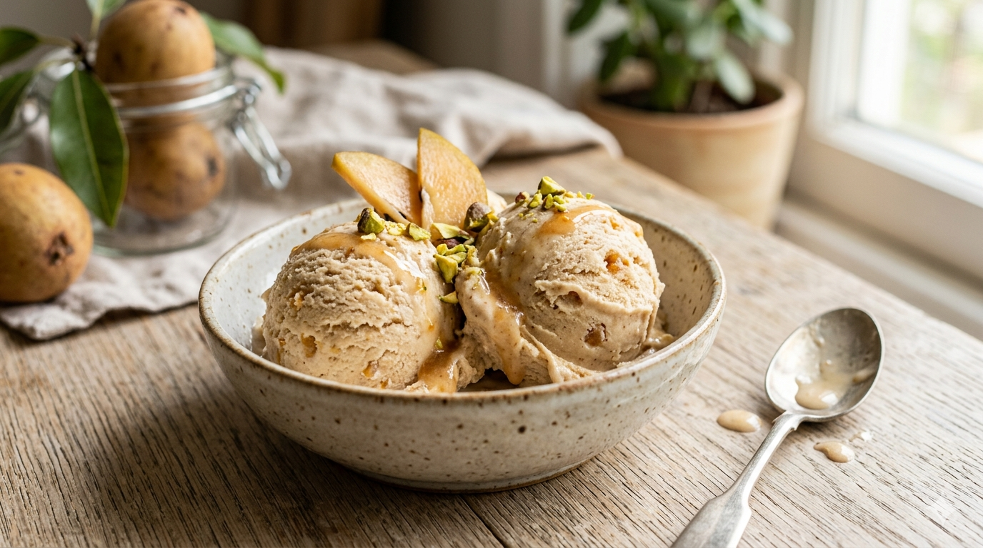 This Sugar-Free Chikoo Ice Cream Is The Perfect Healthy Summer Treat