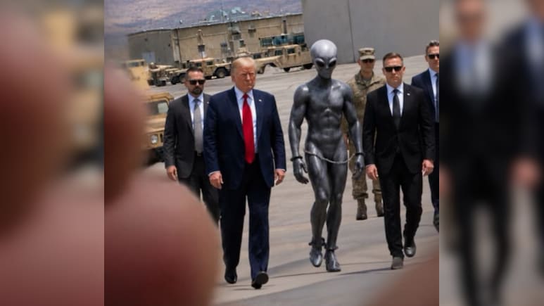 Trump's AI Posts Featuring Aliens and Iran War Imagery Spark Global Attention