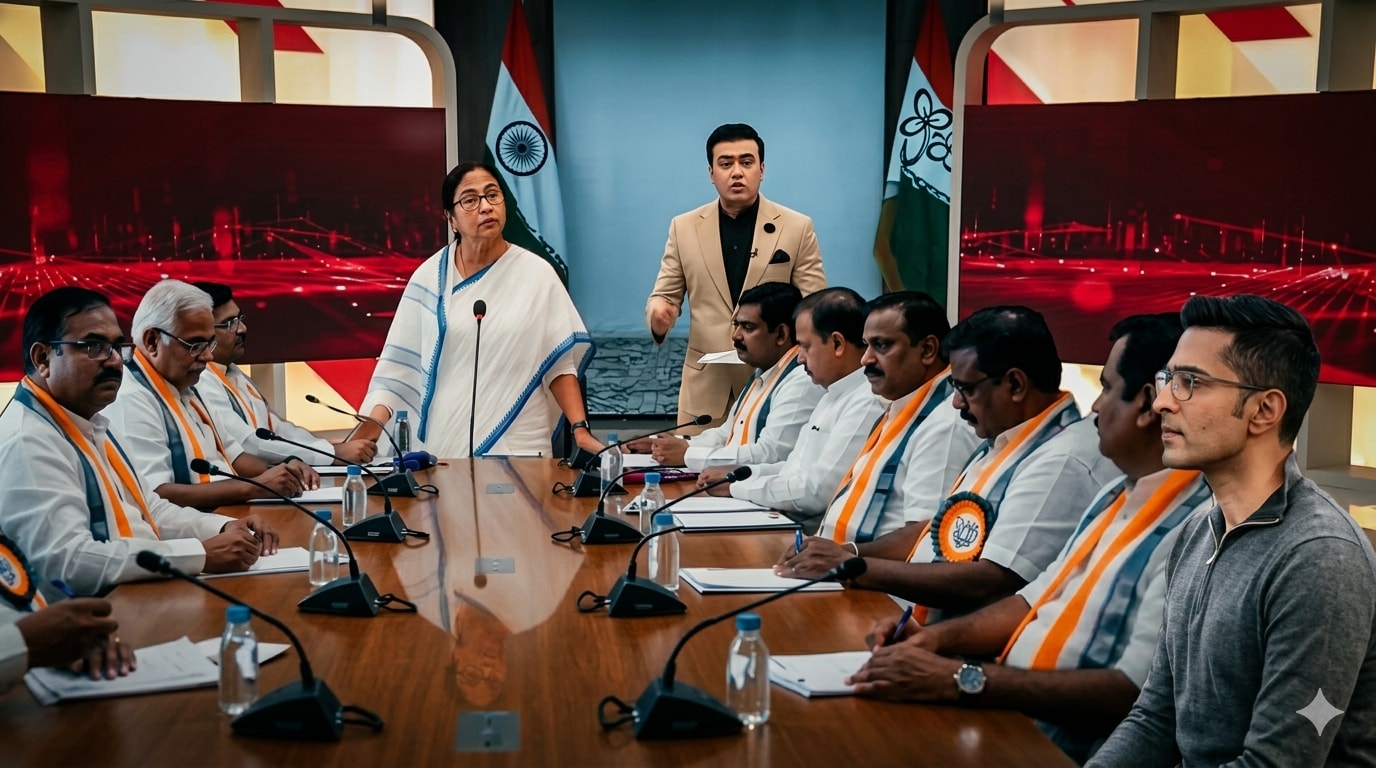 टीएमसी मीटिंग में गुस्साए 3 विधायक, अभिषेक को जमकर सुनाया, देखती रहीं ममता दीदी