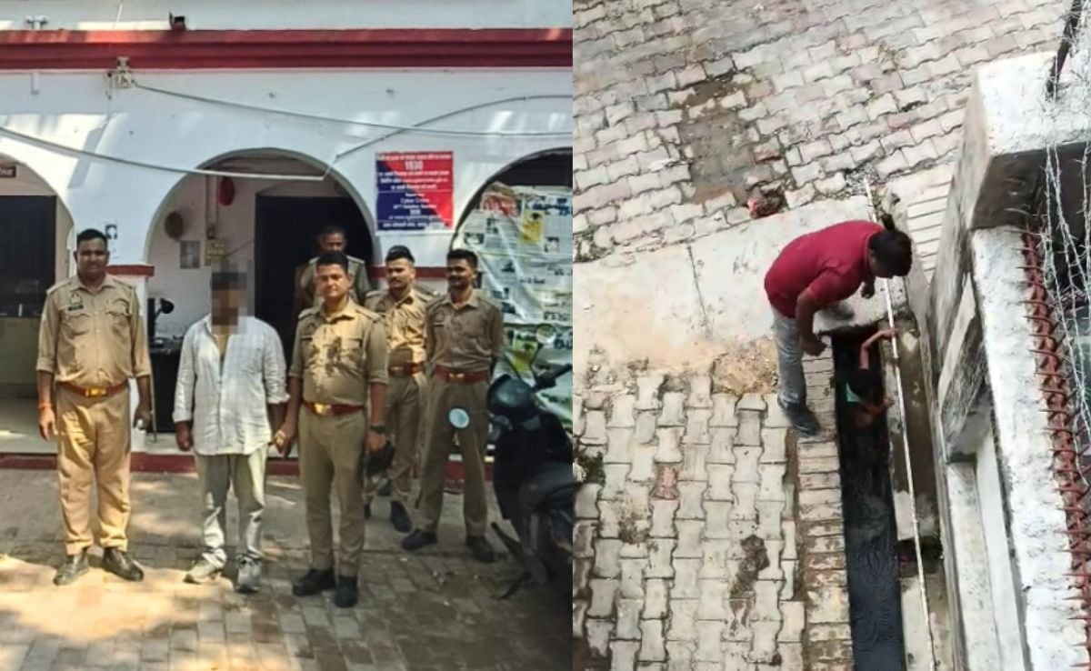 सुल्तानपुर में प‍िता की हैवानियत: मासूम बेटी को बेरहमी से पीटा, नाले में डुबोया; आरोपी गिरफ्तार