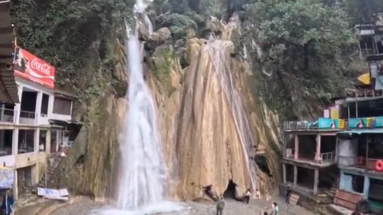 Viral Video Showing The Current State Of Kempty Falls Near Mussoorie Leaves Internet Shocked