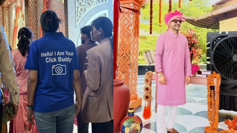 भारतीय शादी में अनोखा ट्रेंड, &lsquo;Click Buddy&rsquo; मेहमानों के लिए बना पर्सनल फोटोग्राफर