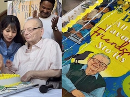 Ruskin Bond Celebrates 92nd Birthday With Book-Inspired Cakes, Frooti, And Patties