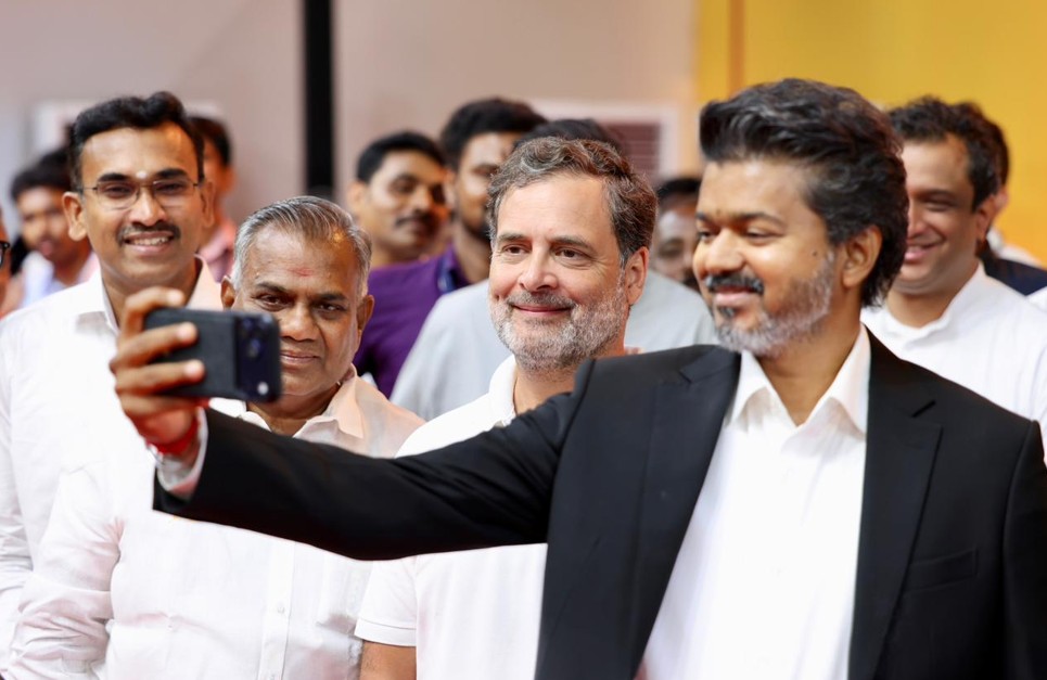 Congress Claims Rahul Gandhi's Reel With Vijay "Blocked", Centre Responds