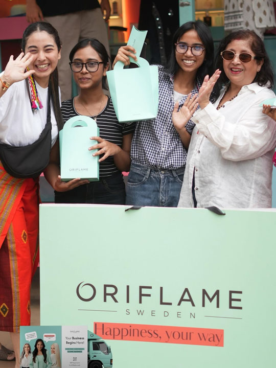 Oriflame Connects with Guwahati Crowd Through Mall Activation
