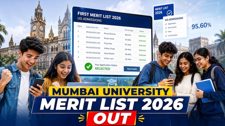 Mumbai University First Merit List 2026 Released; Check Mithibai, Thakur, Sophia, St. Xavier's College-Wise Merit List