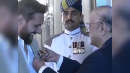 Shahid Afridi Receives Pakistan's Second-Highest Civilian Honour