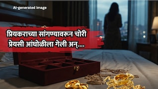 Crime News: प्रियकरासाठी कोट्यवधींची चोरी, प्रेयसी आंघोळीला जाताच भलतंच घडलं; प्रेमाचा भयंकर शेवट