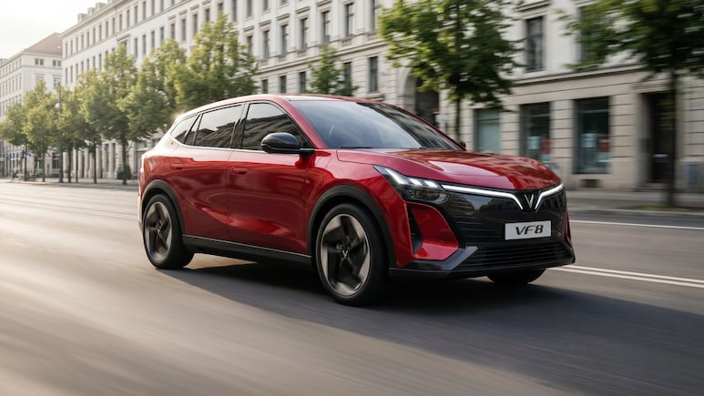 2026 VinFast VF 8 Design Patented In India Following Global Debut